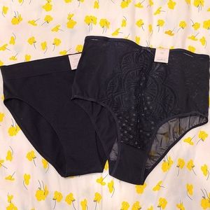 NWT high-waisted panties bundle!!